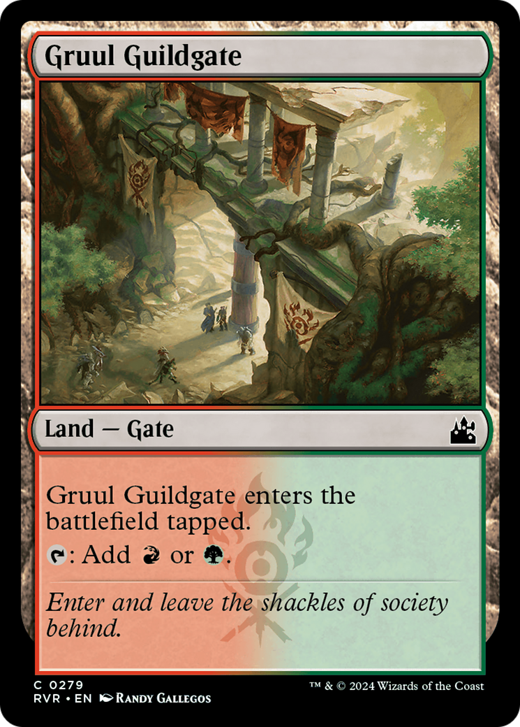 Gruul Guildgate [Ravnica Remastered] | Chromatic Games