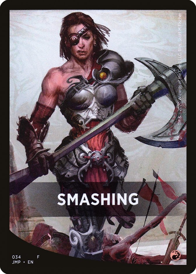 Smashing Theme Card [Jumpstart Front Cards] | Chromatic Games