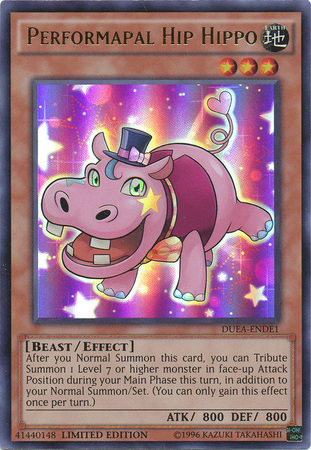 Performapal Hip Hippo [DUEA-ENDE1] Ultra Rare | Chromatic Games