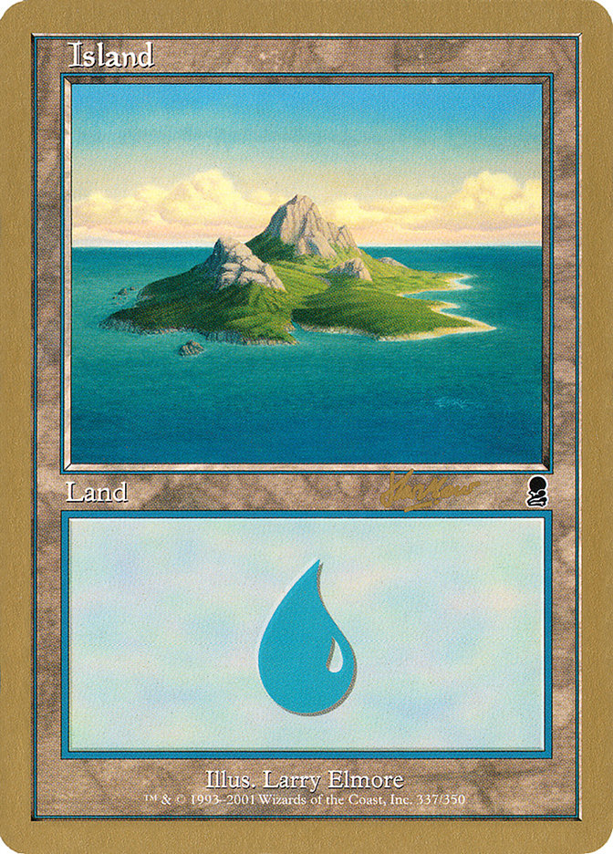 Island (shh337) (Sim Han How) [World Championship Decks 2002] | Chromatic Games