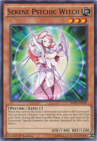 Serene Psychic Witch [HSRD-EN049] Common | Chromatic Games