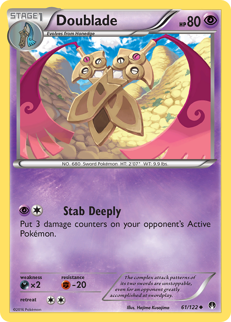 Doublade (61/122) [XY: BREAKpoint] | Chromatic Games