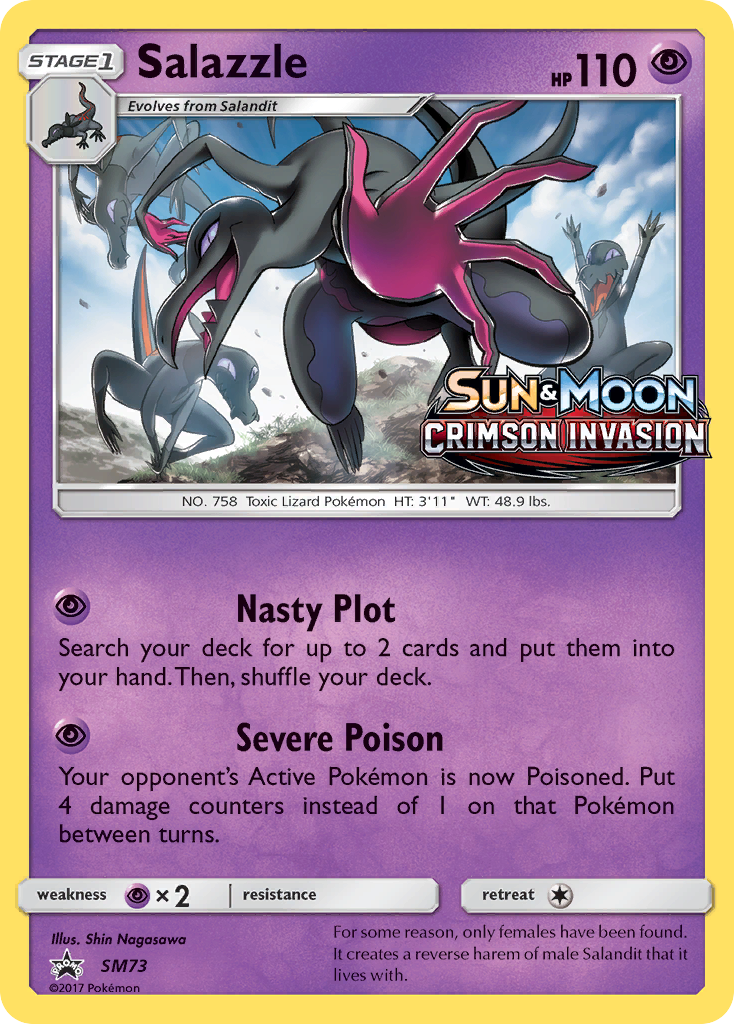 Salazzle [SM Black Star Promos] | Chromatic Games