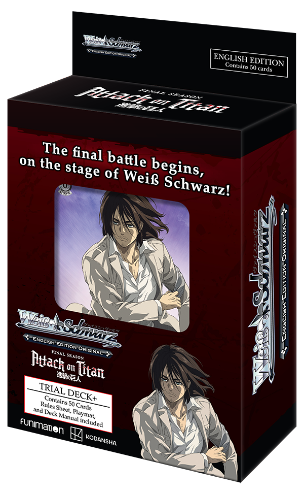 Attack on Titan Final Season Trial Deck+ | Chromatic Games