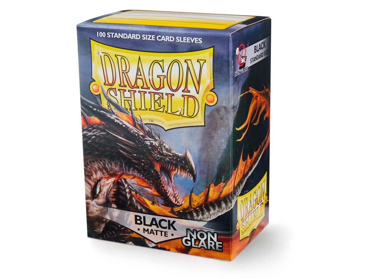 Dragon Shield Matte Black (Non-Glare) | Chromatic Games