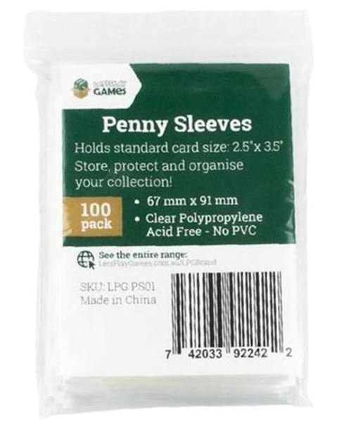 LPG Penny Sleeves (100 Pack) | Chromatic Games