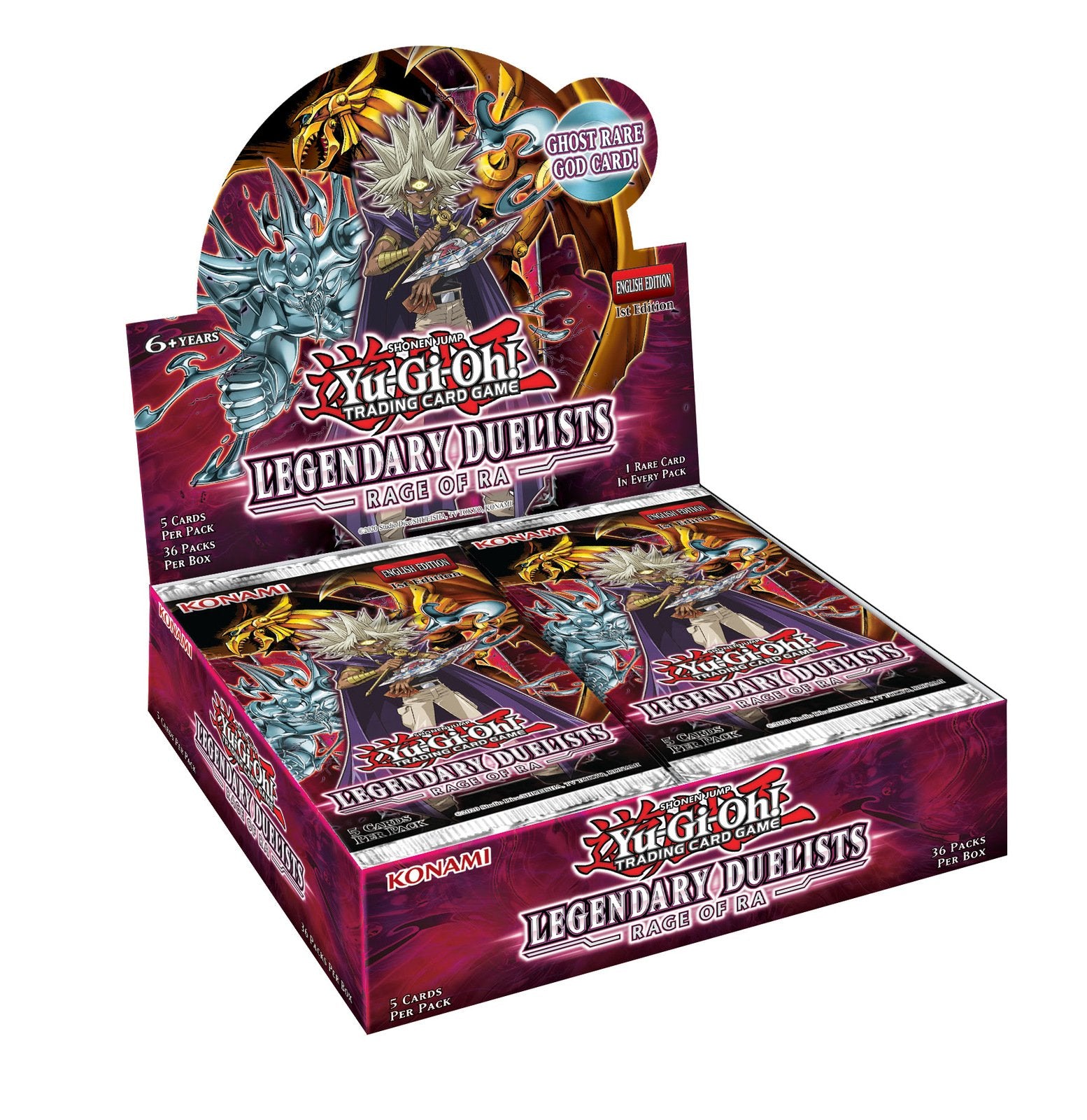 Legendary Duelists Rage of Ra Booster Box | Chromatic Games