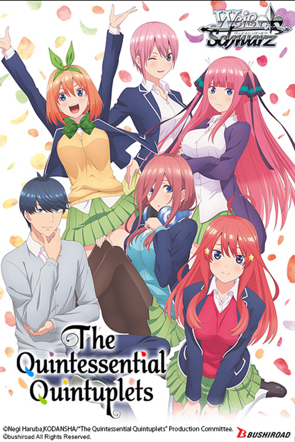 The Quintessential Quintuplets Booster Box | Chromatic Games