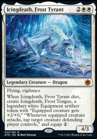 Icingdeath, Frost Tyrant (Promo Pack) [Dungeons & Dragons: Adventures in the Forgotten Realms Promos] | Chromatic Games