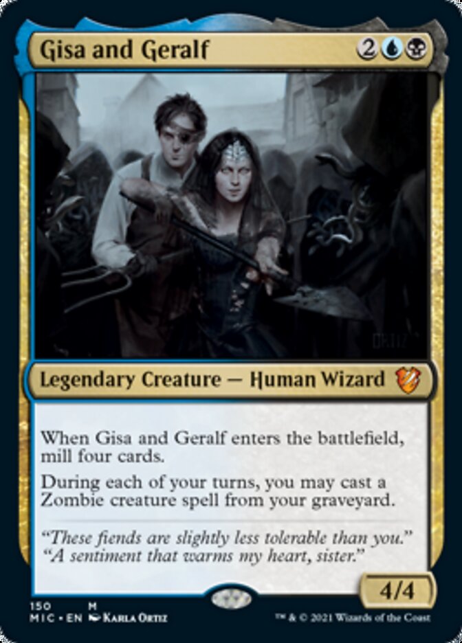 Gisa and Geralf [Innistrad: Midnight Hunt Commander] | Chromatic Games