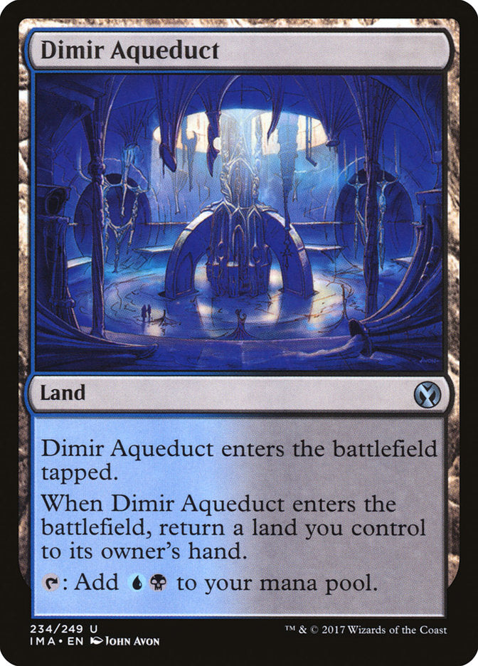 Dimir Aqueduct [Iconic Masters] | Chromatic Games