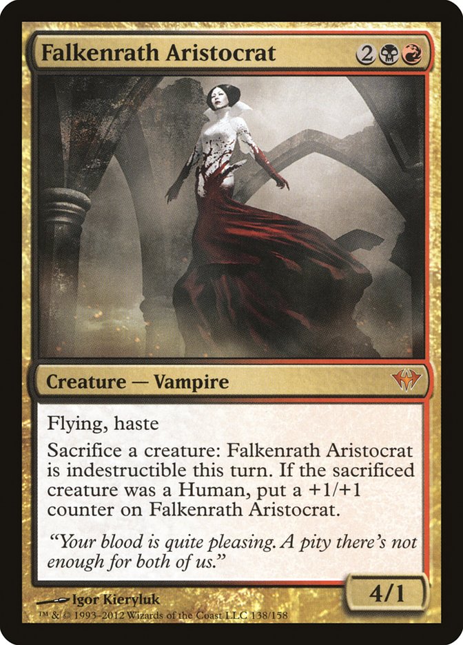 Falkenrath Aristocrat [Dark Ascension] | Chromatic Games