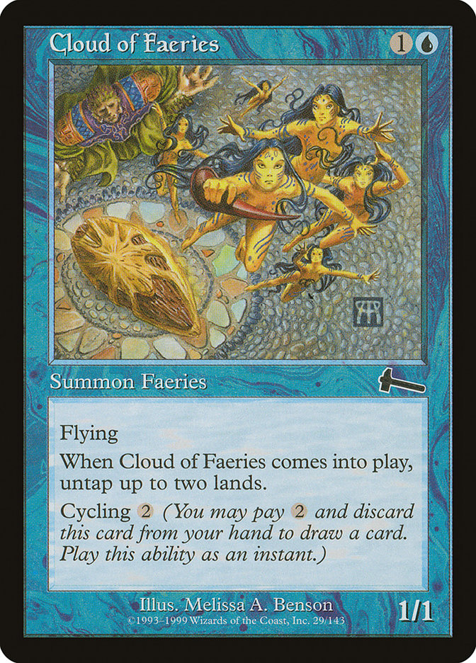 Cloud of Faeries [Urza's Legacy] | Chromatic Games