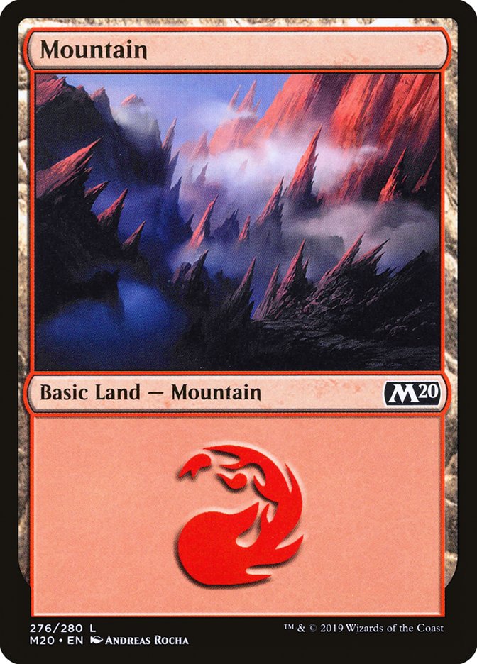 Mountain (276) [Core Set 2020] | Chromatic Games