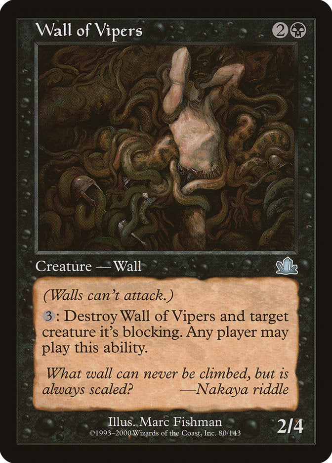 Wall of Vipers [Prophecy] | Chromatic Games