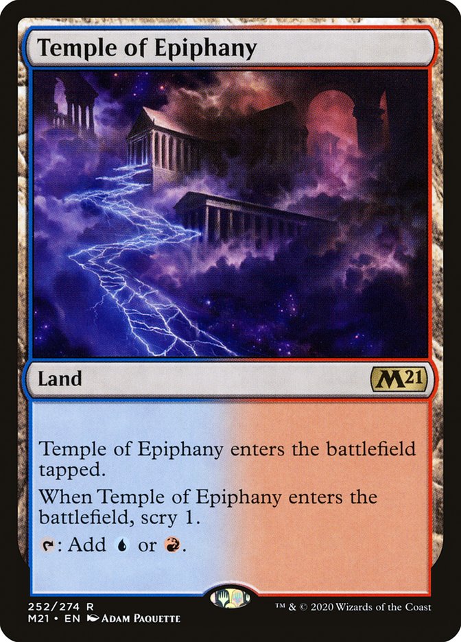 Temple of Epiphany [Core Set 2021] | Chromatic Games