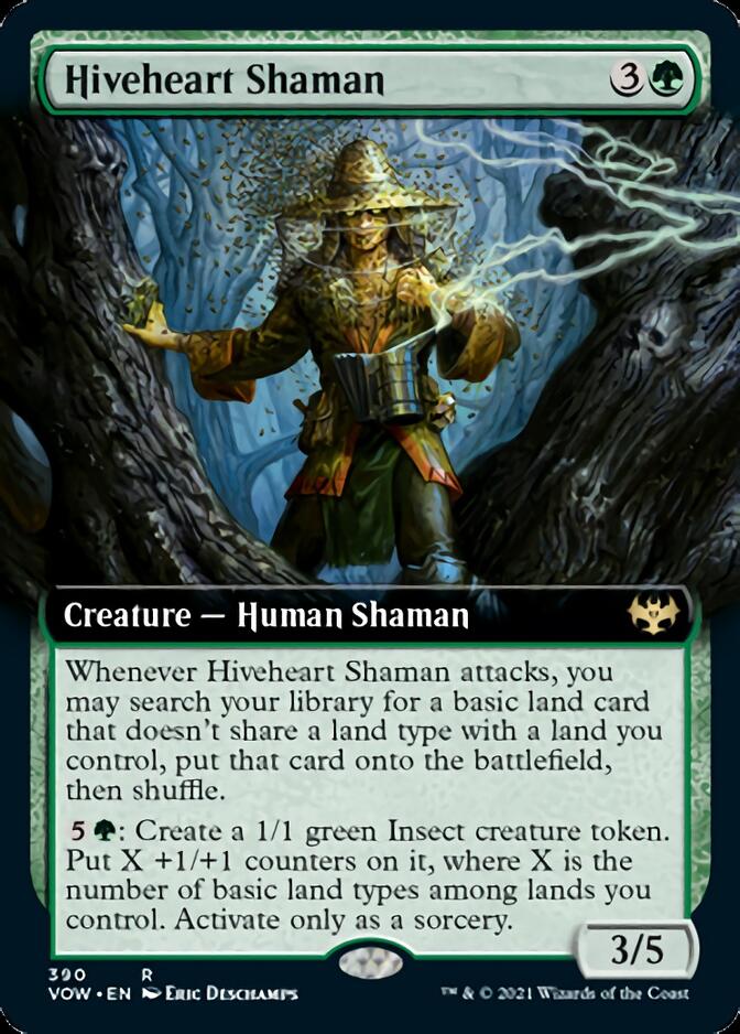 Hiveheart Shaman (Extended Art) [Innistrad: Crimson Vow] | Chromatic Games