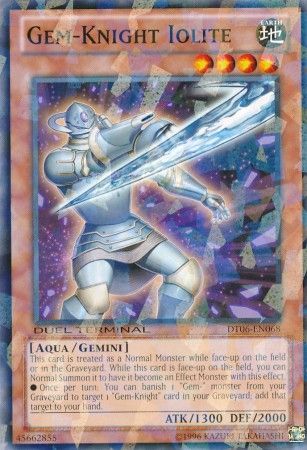 Gem-Knight Iolite [DT06-EN068] Common | Chromatic Games