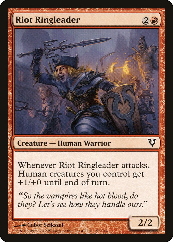 Riot Ringleader [Avacyn Restored] | Chromatic Games