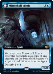 Mirrorhall Mimic // Ghastly Mimicry (Extended Art) [Innistrad: Crimson Vow] | Chromatic Games