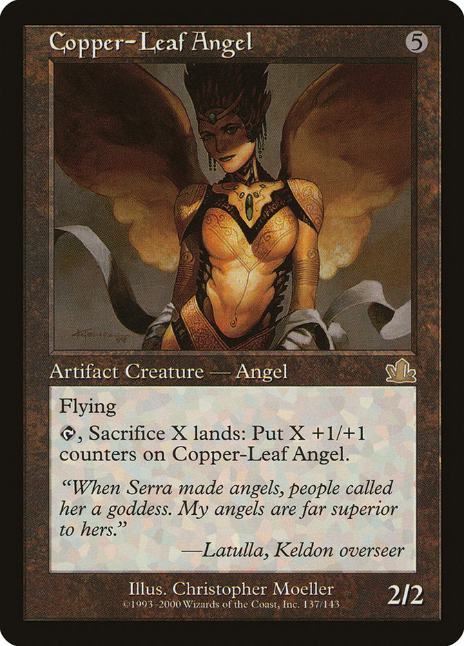 Copper-Leaf Angel [Prophecy] | Chromatic Games