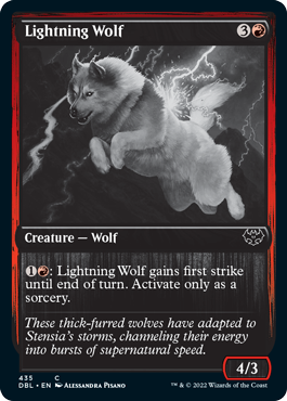 Lightning Wolf [Innistrad: Double Feature] | Chromatic Games