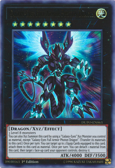 Galaxy-Eyes Full Armor Photon Dragon [DUPO-EN063] Ultra Rare | Chromatic Games