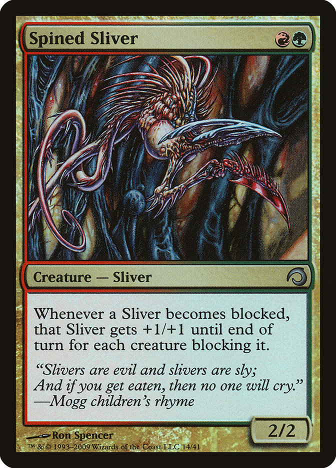 Spined Sliver [Premium Deck Series: Slivers] | Chromatic Games