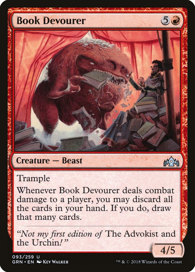 Book Devourer [Guilds of Ravnica] | Chromatic Games