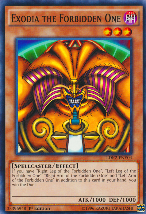 Exodia the Forbidden One [LDK2-ENY04] Common | Chromatic Games