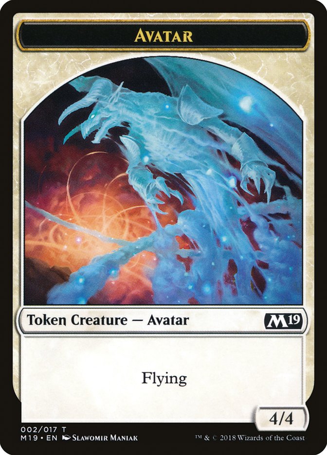 Avatar Token [Core Set 2019 Tokens] | Chromatic Games