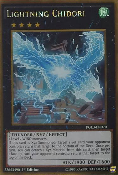 Lightning Chidori [PGL3-EN070] Gold Rare | Chromatic Games