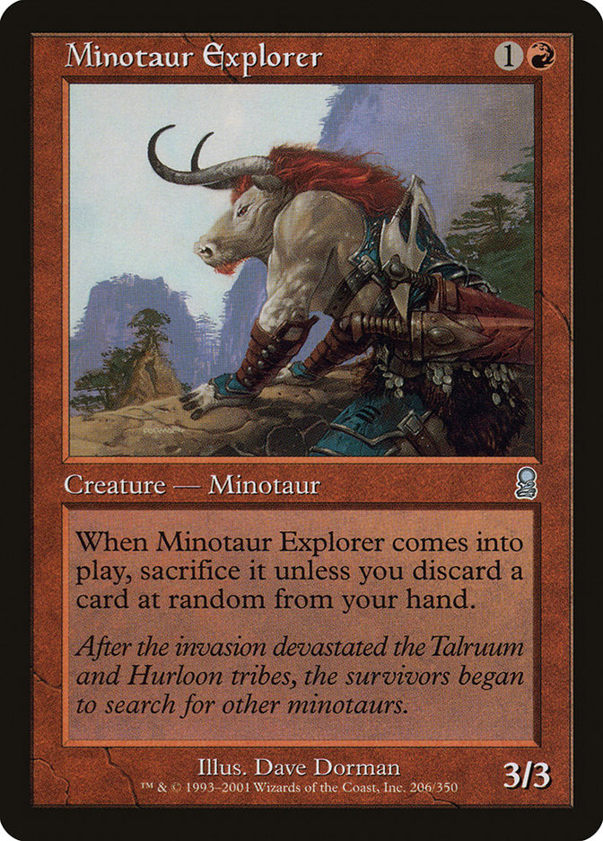 Minotaur Explorer [Odyssey] | Chromatic Games