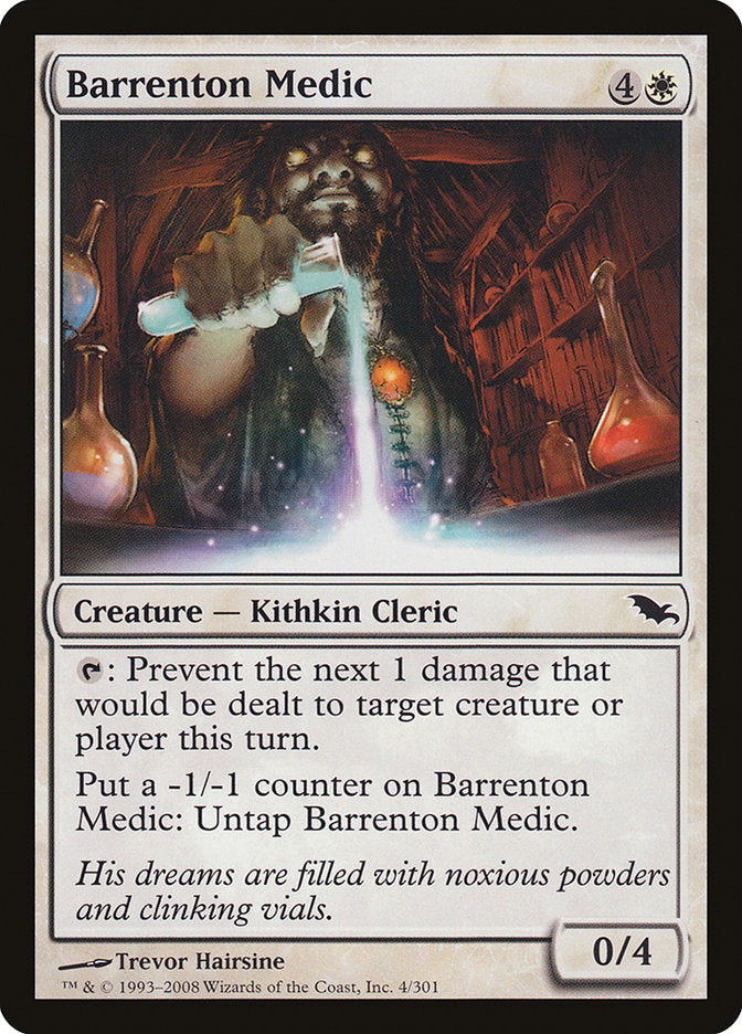 Barrenton Medic [Shadowmoor] | Chromatic Games