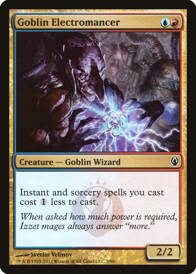 Goblin Electromancer [Duel Decks: Izzet vs. Golgari] | Chromatic Games