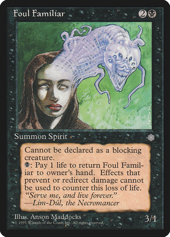 Foul Familiar [Ice Age] | Chromatic Games