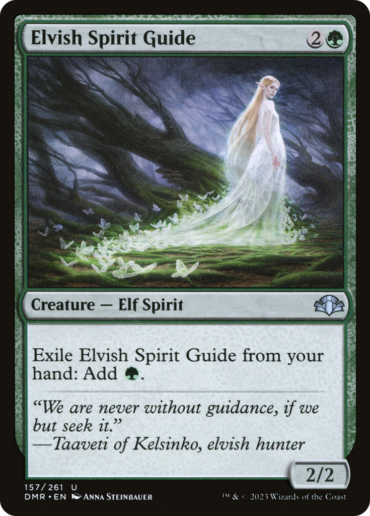 Elvish Spirit Guide [Dominaria Remastered] | Chromatic Games