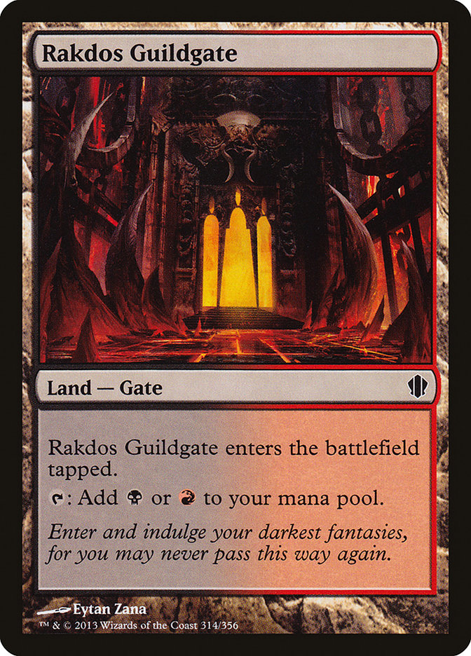 Rakdos Guildgate [Commander 2013] | Chromatic Games