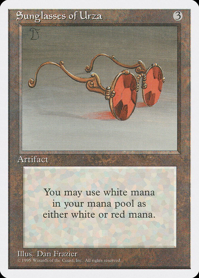 Sunglasses of Urza [Fourth Edition] | Chromatic Games