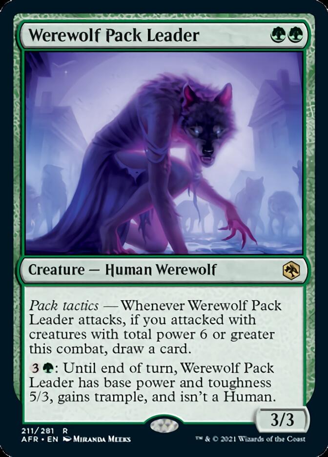 Werewolf Pack Leader [Dungeons & Dragons: Adventures in the Forgotten Realms] | Chromatic Games