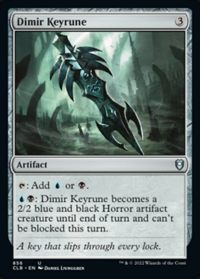 Dimir Keyrune [Commander Legends: Battle for Baldur's Gate] | Chromatic Games