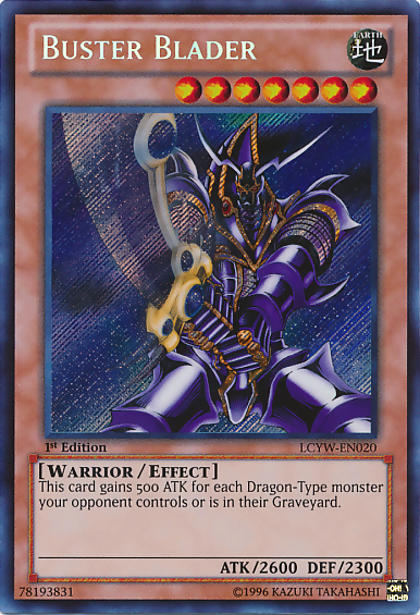 Buster Blader [LCYW-EN020] Secret Rare | Chromatic Games