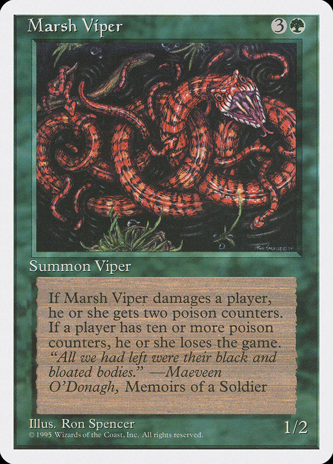 Marsh Viper [Fourth Edition] | Chromatic Games