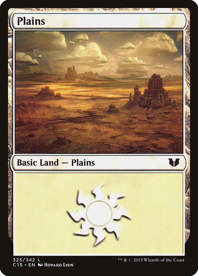 Plains (325) [Commander 2015] | Chromatic Games