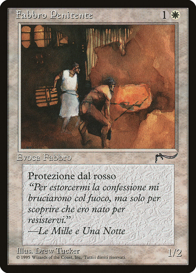 Repentant Blacksmith (Italian) - "Fabbro Penitente" [Rinascimento] | Chromatic Games