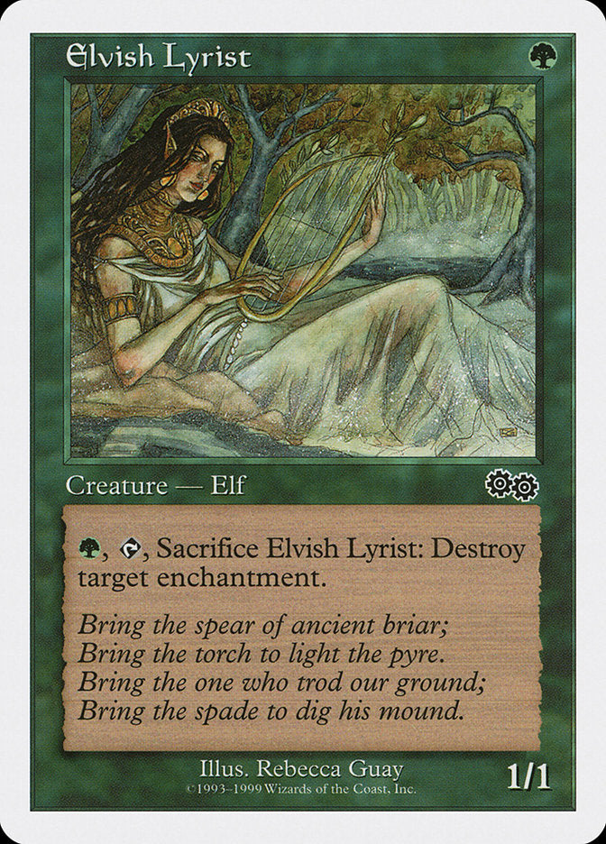 Elvish Lyrist [Battle Royale] | Chromatic Games