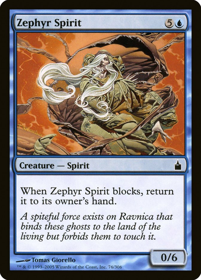 Zephyr Spirit [Ravnica: City of Guilds] | Chromatic Games