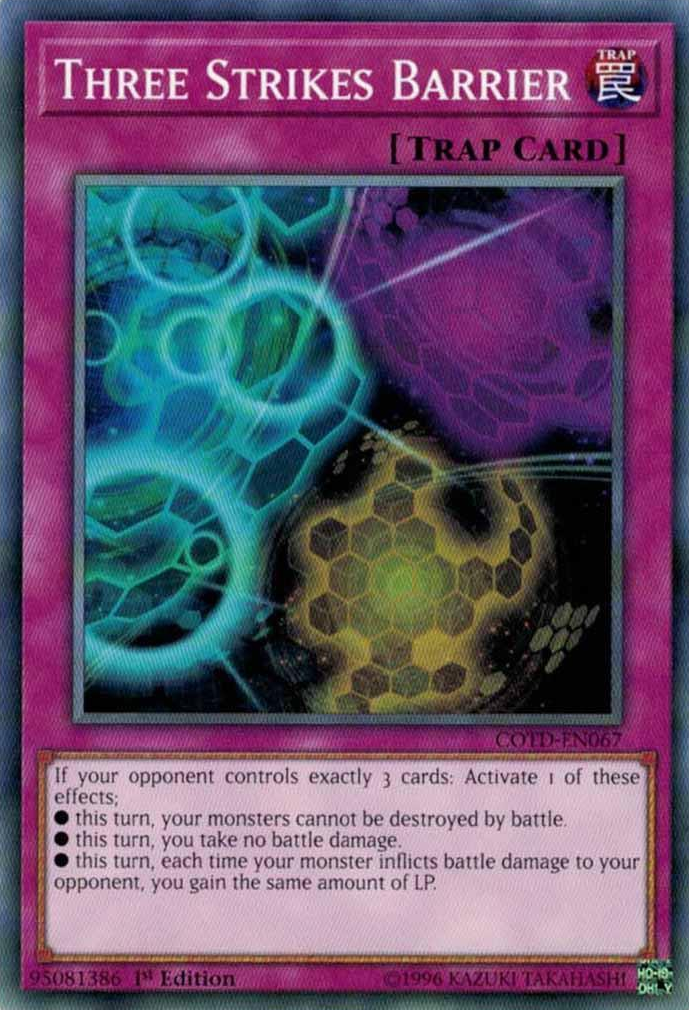 Three Strikes Barrier [COTD-EN067] Common | Chromatic Games