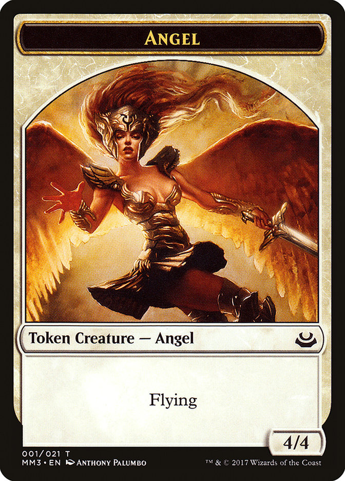 Angel Token [Modern Masters 2017 Tokens] | Chromatic Games