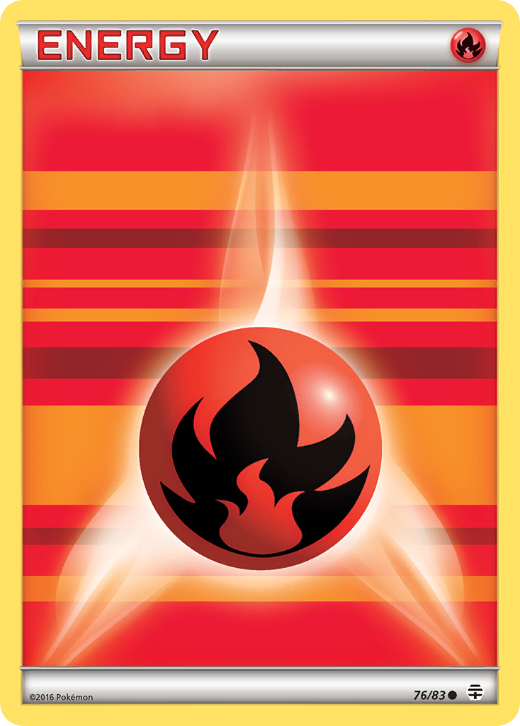 Fire Energy (76/83) [XY: Generations] | Chromatic Games